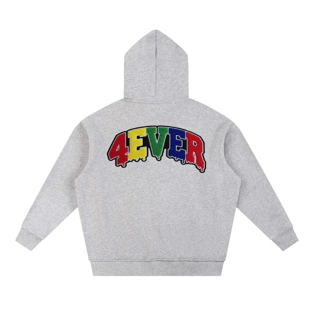 Sun Fade Contrast Tape Fleece Hoodie