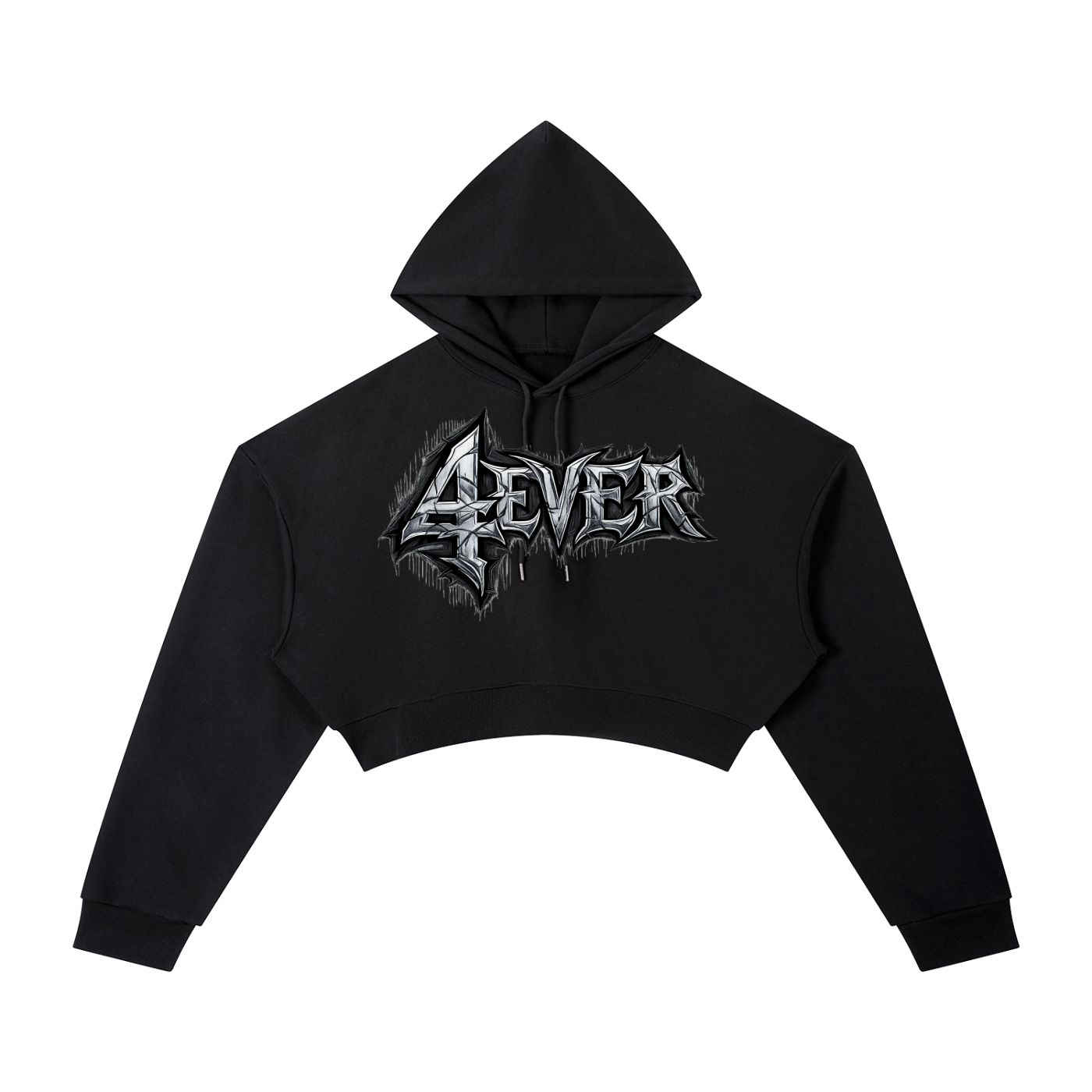 Essential Cropped Hoodie