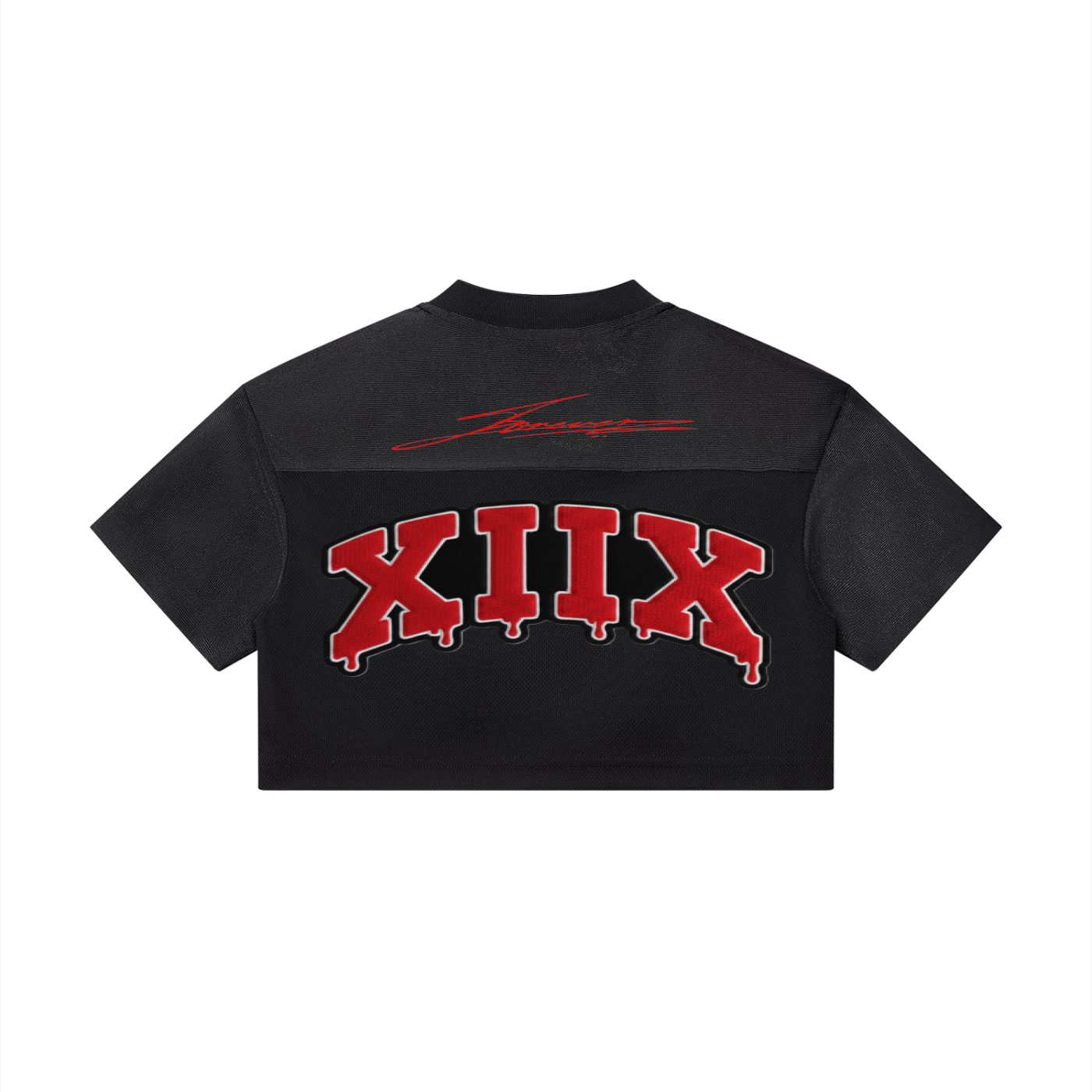 Women’s Cropped Paneled V-Neck Jersey